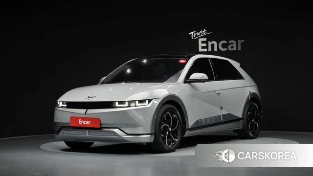 Hyundai Ionic 5 2023 Серебристо-серый из Кореи