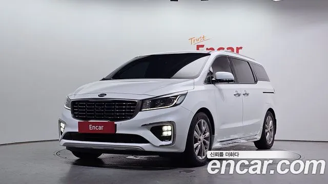 Kia The New Carnival 2019 Белый из Кореи