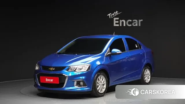 Chevrolet (GM Daewoo) The New Aveo Sedan 2018 Синий из Кореи