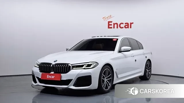 BMW 5 Series (G30) 2023 Белый из Кореи