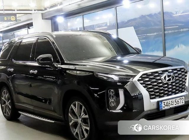 Hyundai Palisade 2021 Черный из Кореи