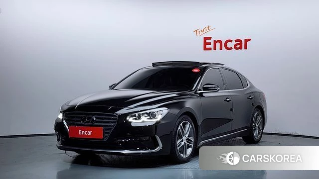 Hyundai Grandeur IG 2018 Черный из Кореи