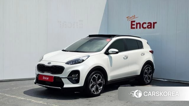 Kia Sportage The Bold 2018 Белый из Кореи