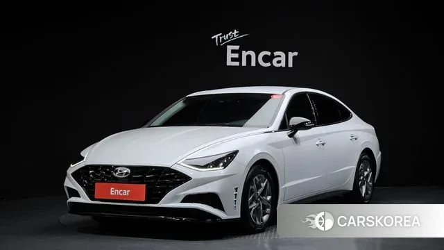 Hyundai Sonata (DN8) 2022 Белый из Кореи