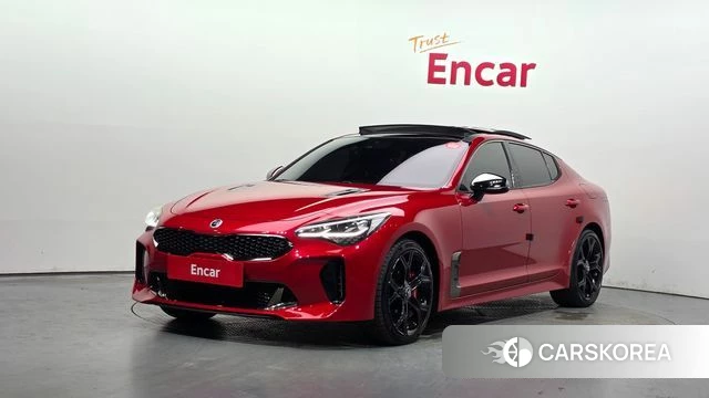 Kia Stinger 2018 Красный из Кореи