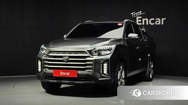 Ssangyong The New Rexton Sport 2021 Серый из Кореи