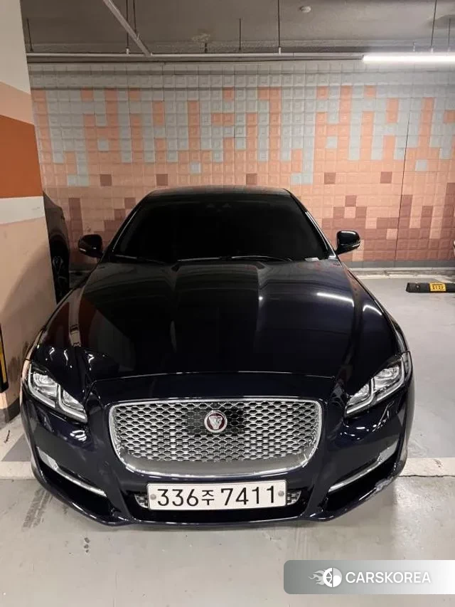 Jaguar All New XJ 2018 Синий из Кореи