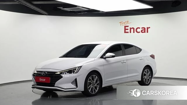 Hyundai The New Avante AD 2019 Белый из Кореи