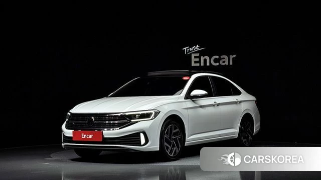Volkswagen 7th Generation of Jetta 2023 Белый из Кореи
