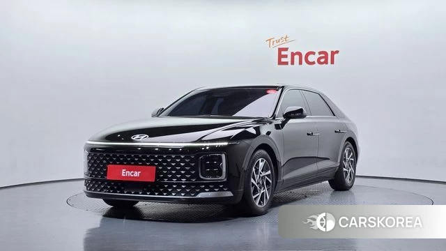 Hyundai Grandeur Hybrid (GN7) 2023 Черный из Кореи