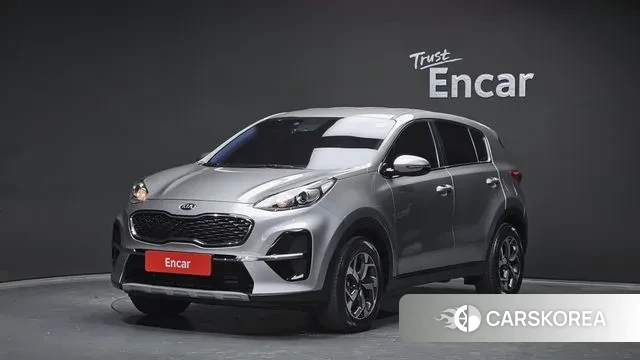 Kia Sportage The Bold 2019 Серебристо-серый из Кореи