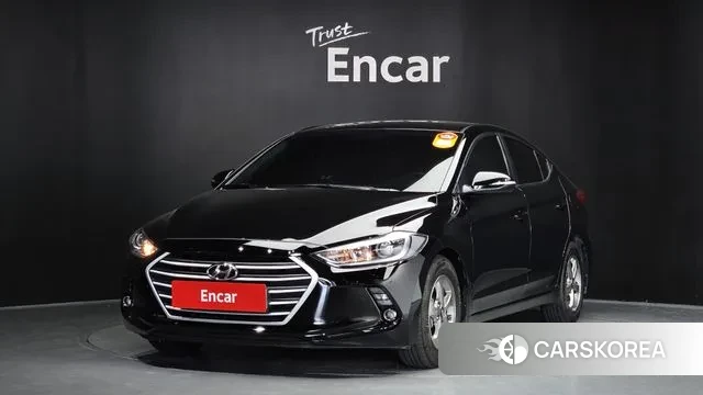 Hyundai Avante AD 2018 Черный из Кореи