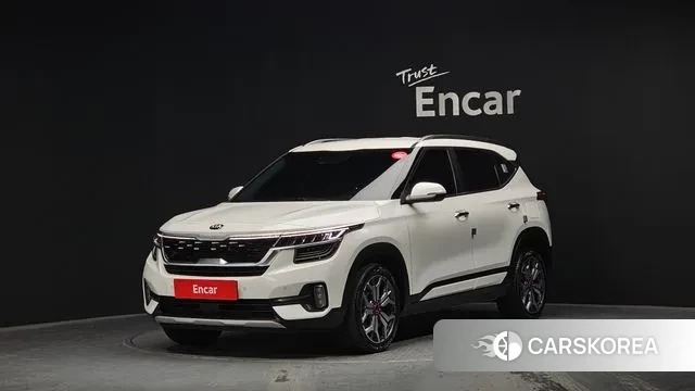 Kia Seltos 2021 Белый из Кореи