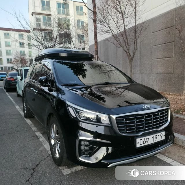 Kia The New Carnival 2018 Черный из Кореи