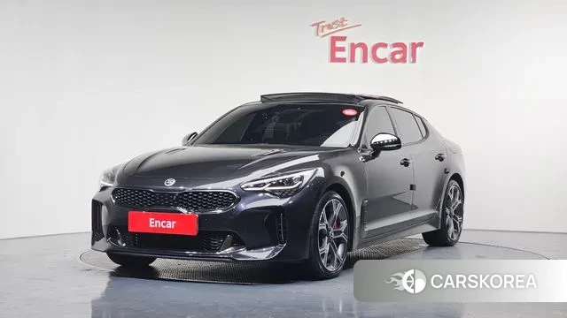Kia Stinger 2019 Серый из Кореи