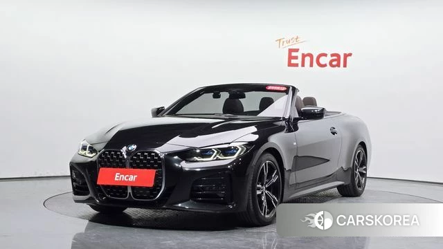 BMW 4 Series (G22) 2022 Черный из Кореи