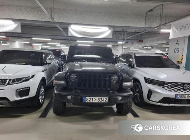 Jeep Gladiator (JT) 2022 Черный из Кореи