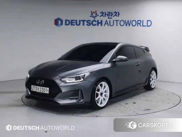 Hyundai Veloster (JS) 2019 Серебристо-серый из Кореи
