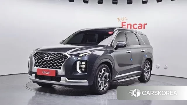 Hyundai Palisade 2021 Серый из Кореи