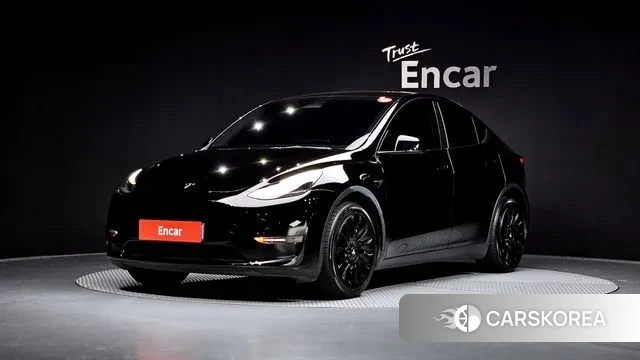 Tesla Model Y 2023 Черный из Кореи
