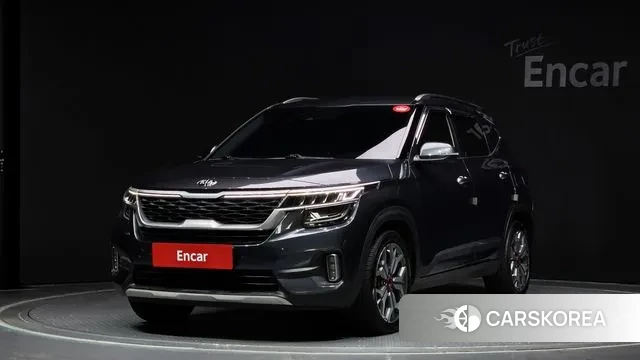 Kia Seltos 2020 Серый из Кореи