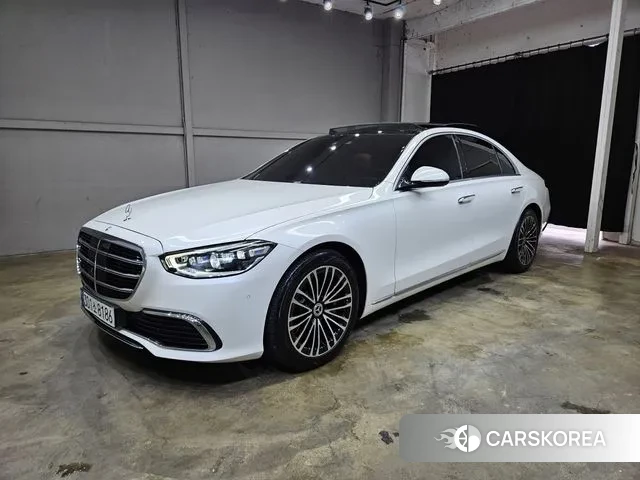 Mercedes-Benz S-Class W223 2022 Белый из Кореи