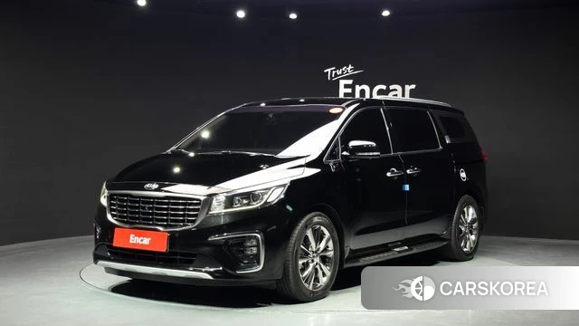 Kia The New Carnival 2018 Черный из Кореи