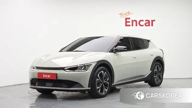 Kia EV6 2021 Жемчужный цвет из Кореи