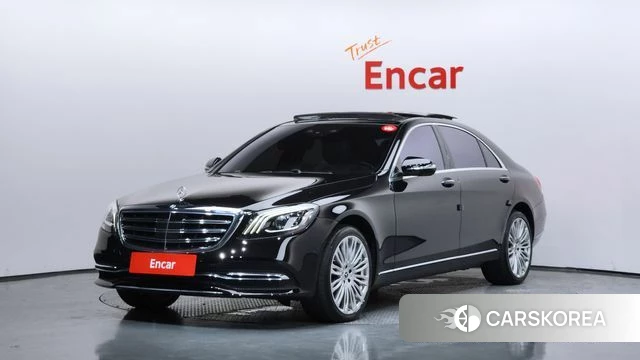 Mercedes-Benz S-Class W222 2018 Черный из Кореи
