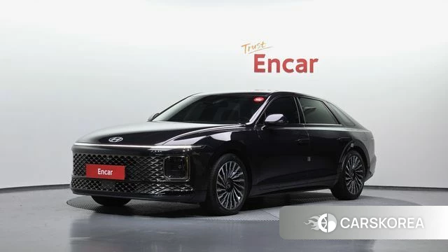 Hyundai Grandeur Hybrid (GN7) 2025 Черный из Кореи