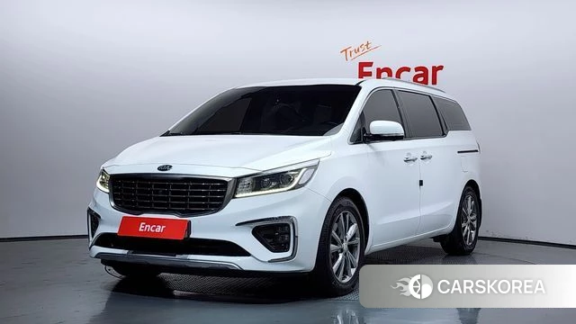 Kia The New Carnival 2018 Белый из Кореи