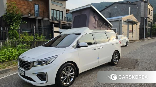 Kia The New Carnival 2019 Белый из Кореи