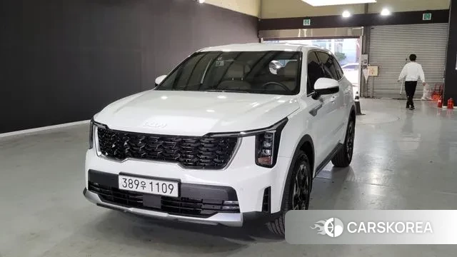 Kia The New Sorento 4th Generation 2024 Белый из Кореи