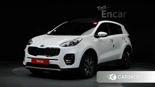 Kia Sportage 4th Generation 2018 Белый из Кореи