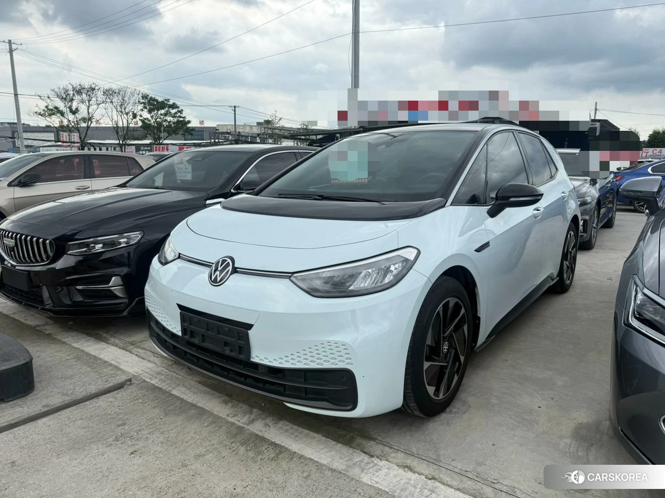 Volkswagen ID.3 2022 Белый из Китая
