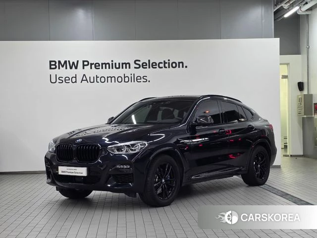 BMW X4 (G02) 2021 Черный из Кореи
