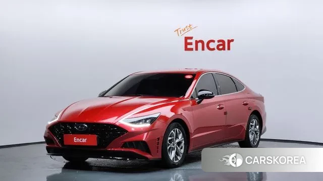 Hyundai Sonata (DN8) 2019 Красный из Кореи