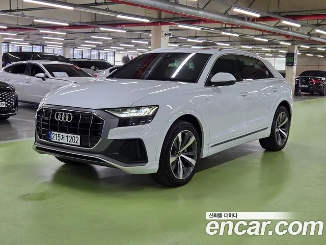 Audi Q8 (4M) 2022 Белый из Кореи