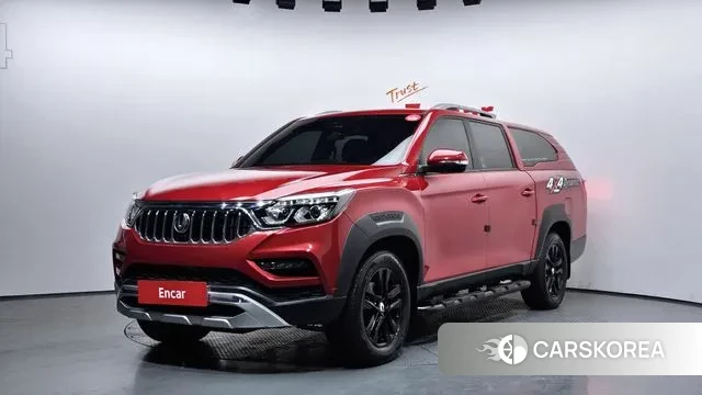 Ssangyong Rexton Sports Cannes 2021 Красный из Кореи