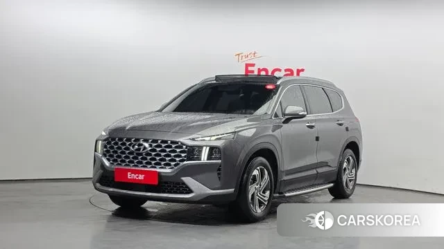 Hyundai The New Santa Fe 2021 Серый из Кореи