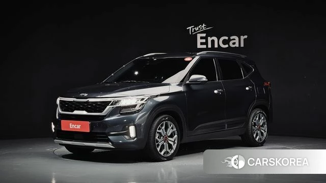 Kia Seltos 2019 Серый из Кореи