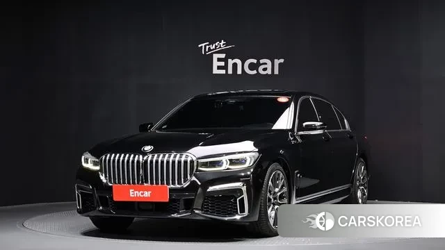 BMW 7 Series (G11) 2020 Черный из Кореи