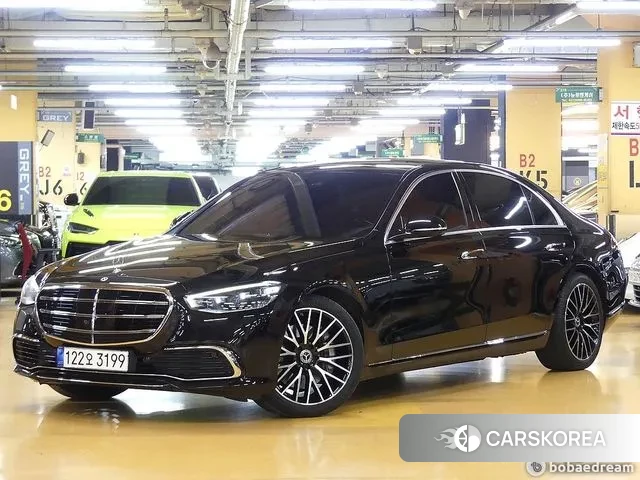 Mercedes-Benz S-Class W223 2022 Черный из Кореи
