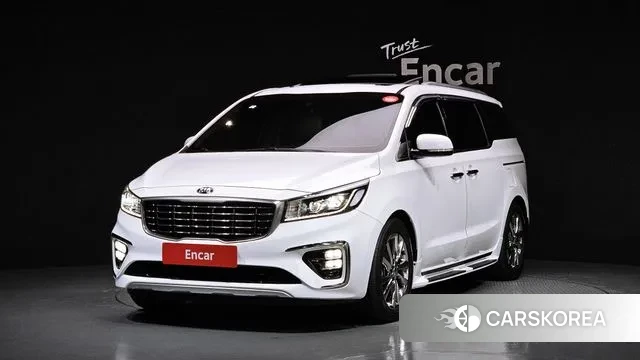 Kia The New Carnival 2020 Белый из Кореи