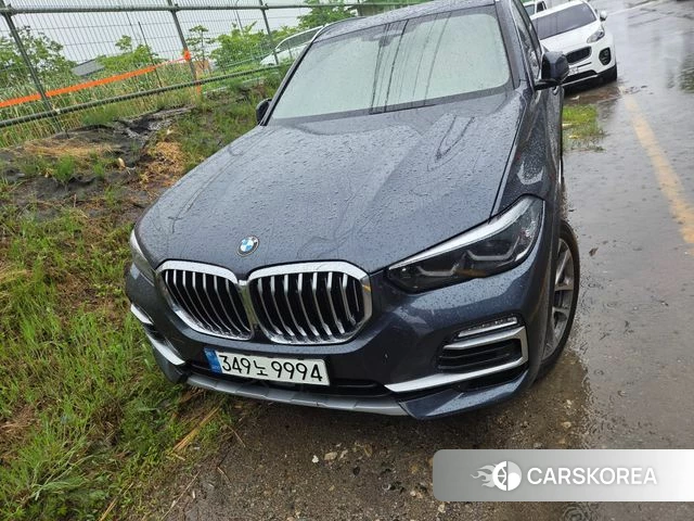 BMW X5 (G05) 2020 Серебристо-серый из Кореи