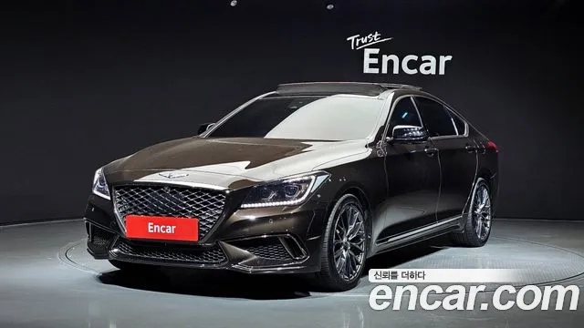 Genesis G80 2018 Коричневый из Кореи