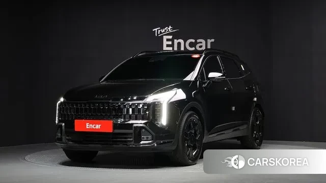 Kia The New Sportage 5th Generation Hybrid 2025 Черный из Кореи
