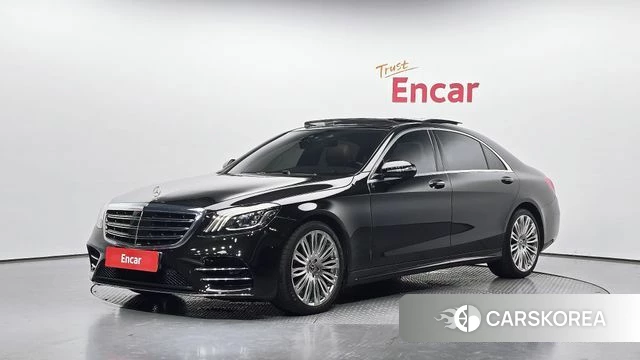 Mercedes-Benz S-Class W222 2018 Черный из Кореи