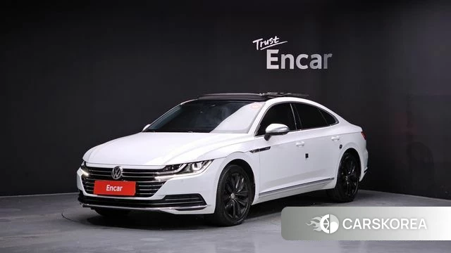 Volkswagen Arteon 2019 Белый из Кореи