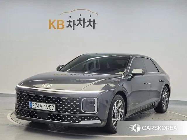 Hyundai Grandeur (GN7) 2023 Серебристо-серый из Кореи